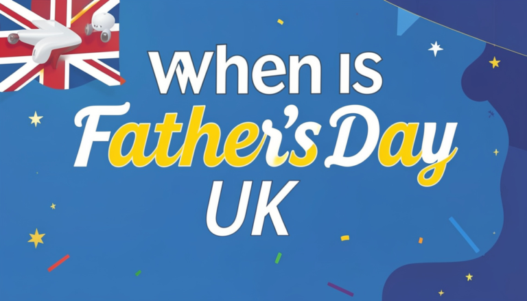 when is Father’s Day UK